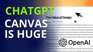 ChatGPT Canvas уже здесь: почему SaaS-стартапам стоит беспокоиться!
