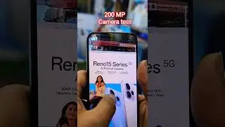 OPPO RENO 15 PRO MINI 200 MP CAMERA TEST #200mp #opporeno15promini #newphone #tech #ai #viralvedio