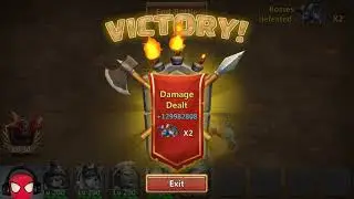 Archdemon 2nd day two runs Castle Clash Siren Walla swap