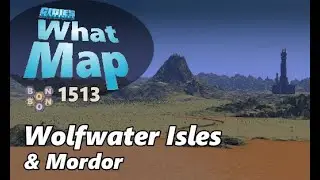#CitiesSkylines - What Map - Map Review 1513 - The Wolfwater Isles & Mordor