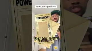 What is your superpower Ticket Filter result. ￼#superpower #tiktokfilter #newfilter #newfilters