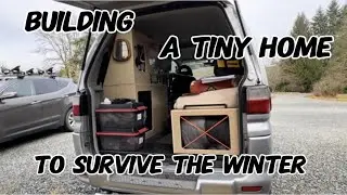 Building a Tiny Home 4x4 Japanese Import Van (Part 5)