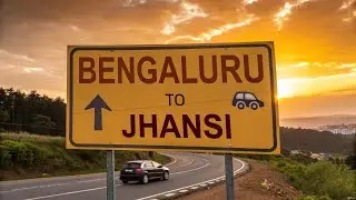 Day 1 | Ep 1 |🛣️ Road trip Bengaluru to Jhansi  via Hubballi 