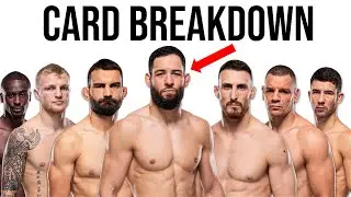GREATEST CARD OF THE YEAR? UFC FN Imavov vs Borralho Full Card Breakdown