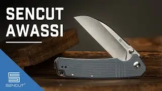 SENCUT Awassi Flipper & Thumb Stud Knife