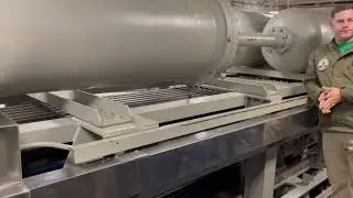 Cable system, catching plane on an aircraft carrier