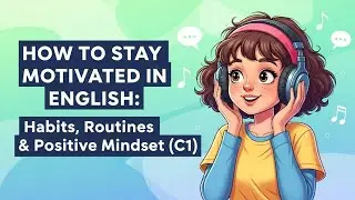 Как сохранять мотивацию на английском языке: привычки, распорядок дня и позитивный настрой. C1 - ...