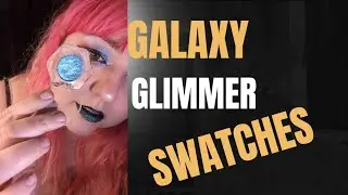 Galaxy Glimmer Swatches & Review Spellcast Beauty's Holographic Eyeshadows