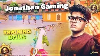 JONATHAN Secret Training 😱 Will Make Your AIM & Movement 10X Better! | How to Drift in PUBG Mobile