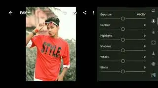 Lightroom Raw Editing  & Raw Effect