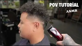 POV Barber - Burst Fade Tutorial ASMR