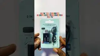 How to Connect Bluetooth Transmitter to TV