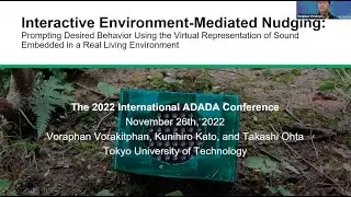 ADADA+CUMULUS 2022 International Conference for Asia Digital Art and Design 2022. (Journal Track)