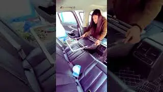 Non Inflatable Car Bed Portable Foldable Design for Comfortable Travel Sleep