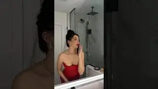 get ready with me for a work event🍸#grwm #luxurydress #outfitinspo #classydress #elegantfashion
