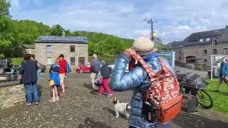 AMI ASBL Journée du samedi Départ en vélos pour le joli petite village de Laforêt