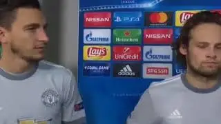 Daley Blind and Darmian post match interview : Man utd vs Basel 0:1