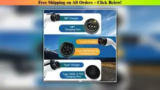 3.5KW Type2 Portable EV Charger 16A 1Phase EU Plug EVSE Charging 8A-10A-13A-16A Current Adjustable