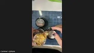 Gilding flakes with Stazon Ink- Take 2!