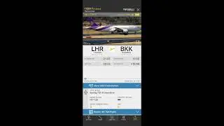 Thai Airways Boeing 787-8 Dreamliner Rainy Overflight Sound [HS-TQB]