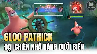 GLOO MLBB M&Ugrave;A 39 | AI L&Agrave; VUA PIZZA DƯỚI BIỂN? - GLOO PATRICK ĐỐI ĐẦU CYCLOPS SPONGEBOB!!