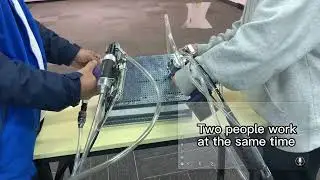 Two Head Auto Feed Blind Riveting Tool Auto fast Rivet Gun