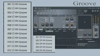 Free Groove Hi hats Fruity Love Philter by Soulbringer