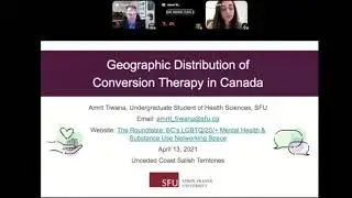 Geographic Distribution of Conversion Therapy in Canada | Innovations in Research