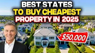 Top 10 States to Buy Cheapest Property in USA Right Now in 2025