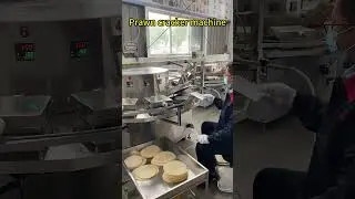 Prawn cracker machine, with adjustable grouting size and thickness, can be used