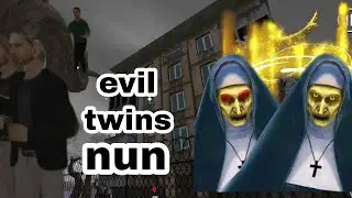 Evil scary twins nun horror Game Evil nun sisters full gameplay @TechnoGamerzOfficial