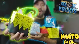 2026 Fiz TODAS as FRUTAS BLOX FRUITS de VERDADE !!! de Papel&atilde;o