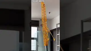 The power of engineering,scaled to perfection.XCMG XCA1200 crane model by YAGAO.📞WA：+86 18652281272