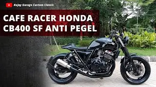 Honda CB400 Super Four jadi Cafe racer Elegant - Kojay Garage