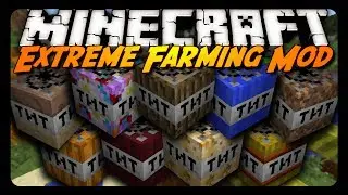Minecraft Mod Review: EXTREME TNT FARMING MOD!