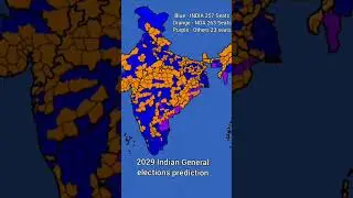 My prediction for 2029 Indian General elections #election #india #shorts