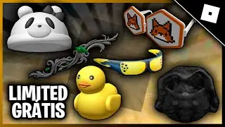 6 ITENS GR&Aacute;TIS LIMITEDS AGORA NO ROBLOX