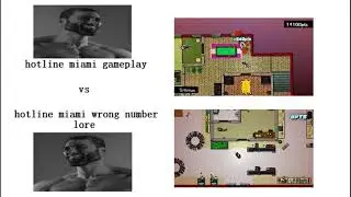 hotline miami gameplay vs hotline miami 2 lore