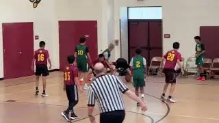 Ethan Lin Basketball Highlights Reel (Chaparral Middle School vs Ramona)
