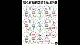 28 Day Gain Muscle Challenge