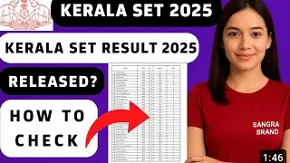 Kerala SET Result 2025 OUT! | How to Check Your Result Step-by-Step