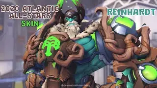 2020 ATLANTIC ALL-STARS Reinhardt Skin showcase | Overwatch 2