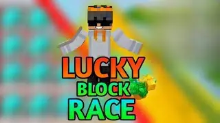 Lucky block race... @gamerfleet