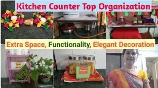 Kitchen Counter top Organization Ideas, Elegant Decoration, Functionality, Creating Extra Space