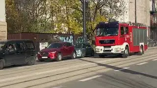 [TRABY] przejazd Alarmowo Jrg 5 Ł&oacute;dź 305-25 GCBA mną tgm do rossczelnia się butli gazowej 