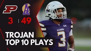 Alexandria Trojans Top 10 Plays &ndash; Week 7 vs Pineville | ASH 49 &ndash; 3 | Kason Williams 192 Yards & 3TDs