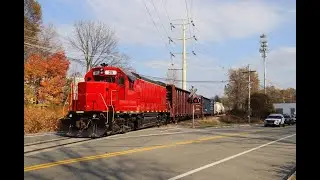 Morristown & Erie Railway Railfanning in New Jersey - November 2023