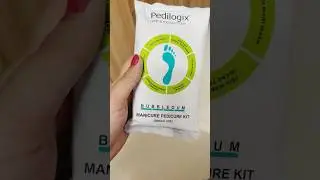 O3 Pedilogix Bubblegum Manicure pedicure kit ￼#manicure #pedicure