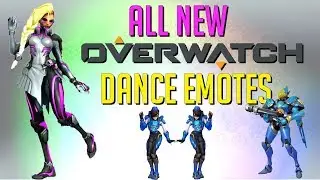 All New Overwatch Anniversary Dance Emotes [PARTY ON THE OBJECTIVE!]