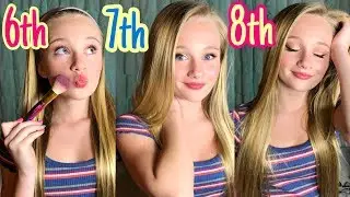 Middle School Makeup routine: 6TH 7TH & 8TH Grade| Back To School | Princess Ella